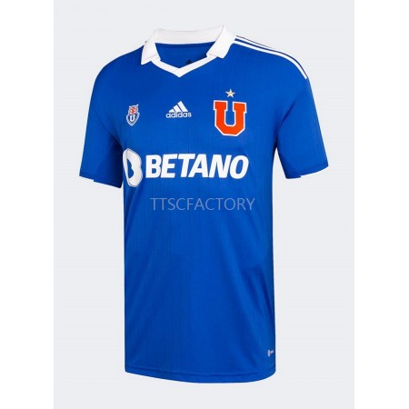 Billiga Fotbollströjor Universidad de Chile Hemma tröja 2022 Kortärmad